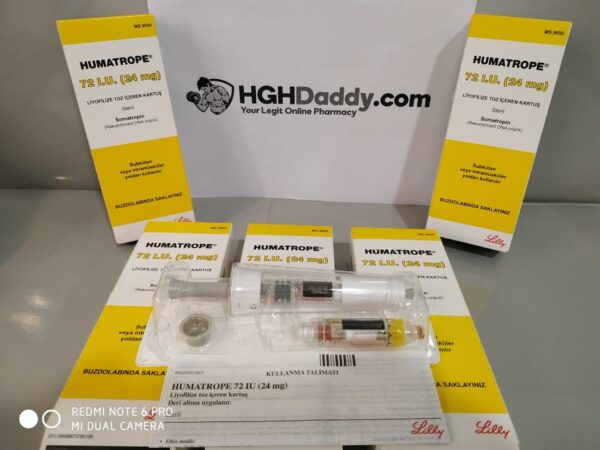5 X Humatrope 72 IU (24 mg)