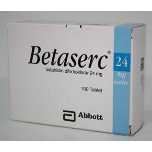 BETASERC 24 MG 30 TABS