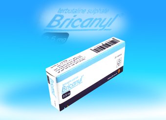 BRICANYL 2.5 MG 50 TABLETS