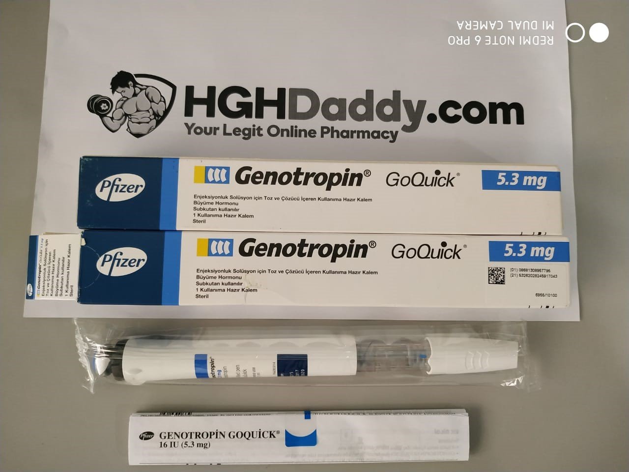 Genotropin 16 IU (5.3 mg) GoQuick