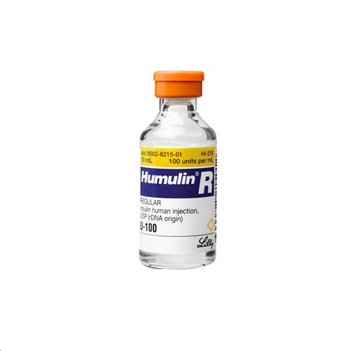 Humulin R Insulin 100 IU Vial